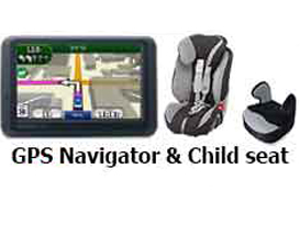 Gps and Child seat 